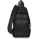 Krediz Sling Bag for Women – Versatile leather sling bag for women, For Travel & Outdoor Activities, Adjustable Strap