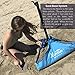 Xbrellas - High Wind Resistant Beach Umbrella Sand Base - 7.5 Round Patent Pending