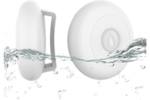 WTYSSN Airtag Dog Collar Holder Waterproof, Hidden Silicone Waterproof Airtag Case for Pet Cat Dog GPS Tracker, Anti-Lost Waterproof Airtag Holders Compatible with Apple AirTag for Dog Cat Collar (White)