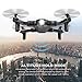 ScharkSpark Drone for Beginners, Portable RC Mini Quadcopter with Foldable Arms for Indoor/Outdoor Play, 2.4Ghz 4CH 6-Axis Gyro One-Key Return/Headless Mode/Altitude Hold/3D Flips, Easy to Control
