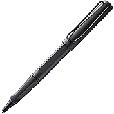 LAMY safari umbra - Rollerball Pen with ergonomic grip &amp; line width M - for pleasant long writing - made of robust ASA plastic - including rollerball refill LAMY M 63 in black