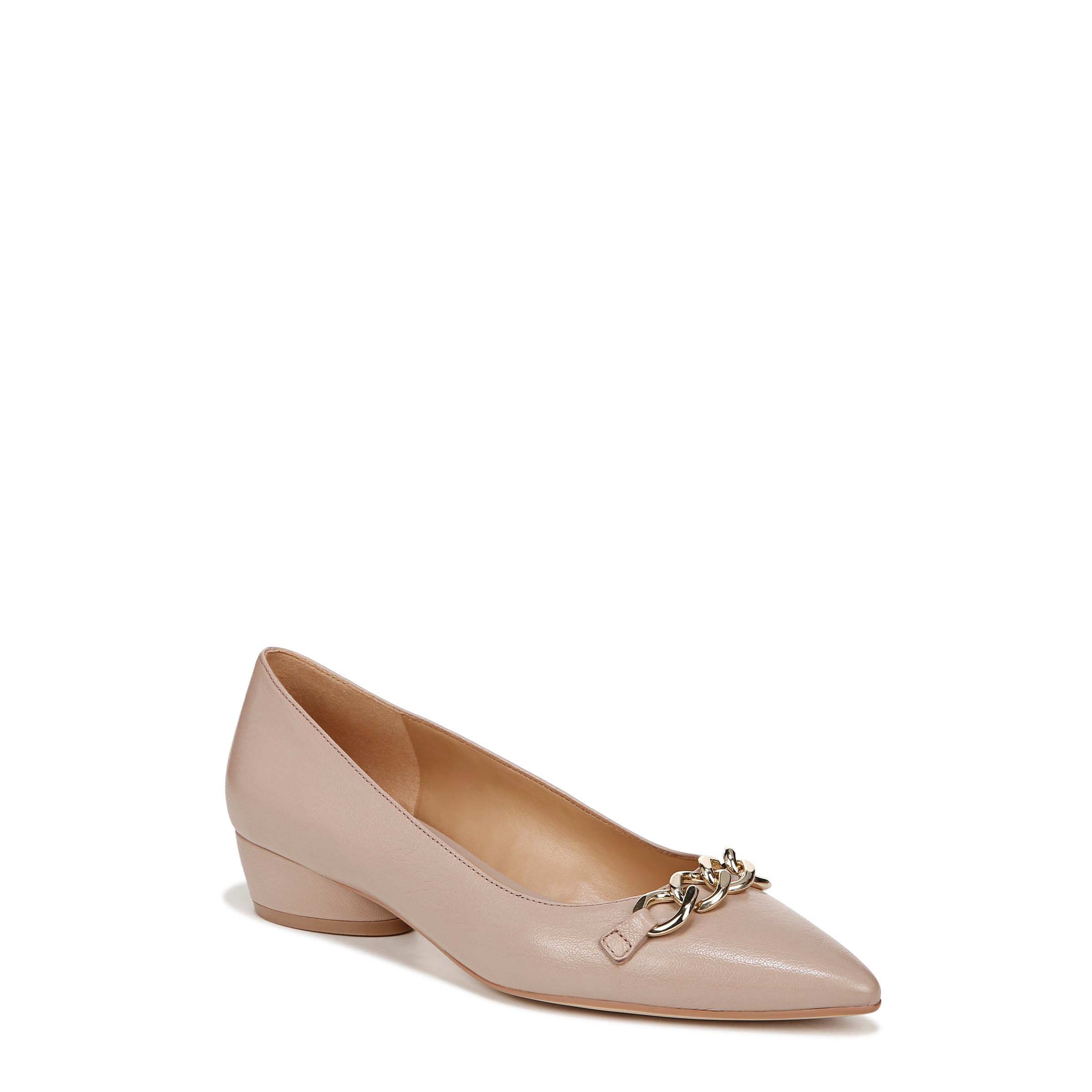 Naturalizer Womens Becka Pump Warm Fawn Tan Leather 5 M