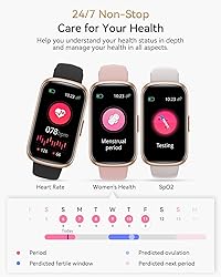 Fitness Tracker, Smart Watches for Women with 24/7