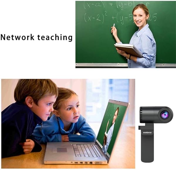 WUHUAROU Network High Definition Live Broadcast Computer Camera 90 Degree Wide angle Automatic Focus With Protective Cover Camera