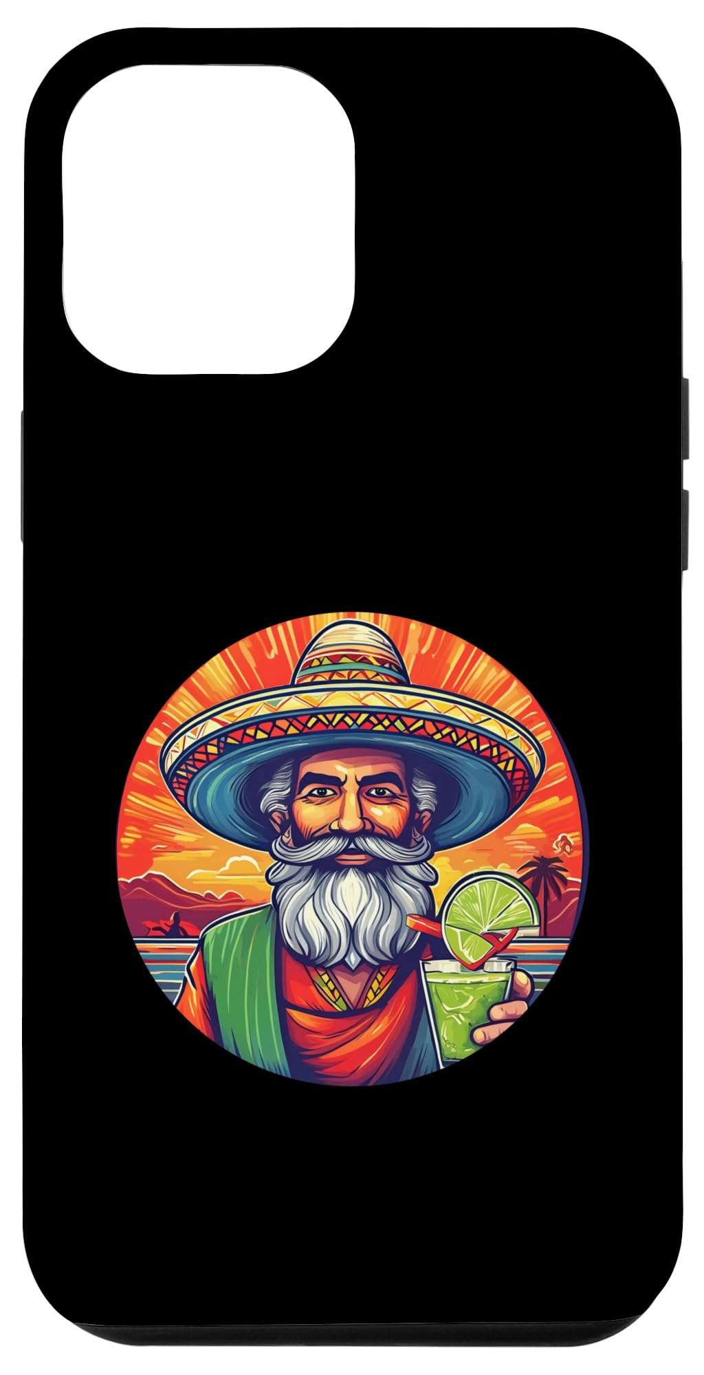 iPhone 15 Pro Max 5 de Mayo Party Drinko de Mayo Mexican Man drinking Case