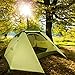 Campla Camping Tent 2 Person 3-4 Season Backpacking Tent Waterproof Lightweight Outdoor Shelter Recreation Tent with LED for Hiking Mountaineering Travel Family