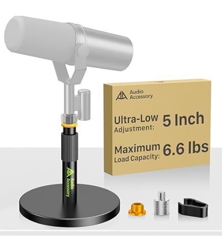 Amazon.com: Shure S37A Desk Stand : Musical Instruments