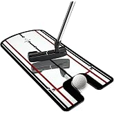 Aleybloodes Putting Mirror Alignment Aid &ndash; Golf Practice Tool | Putting mirror training aid for golf improves alignment &amp; consistency. Lightweight, portable. Use indoors or on the green