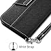 Galaxy J5 2016 Case - Vakoo [Book Style] Premium-PU Leather Wallet Folio Mobile Phone Protector Cover Flip Case for Samsung Galaxy J5 (2016) / J5 Duos / J510 (Black)
