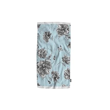 Amazon Com Mugod Cornflowers Towel Watercolor Poppies Daisies