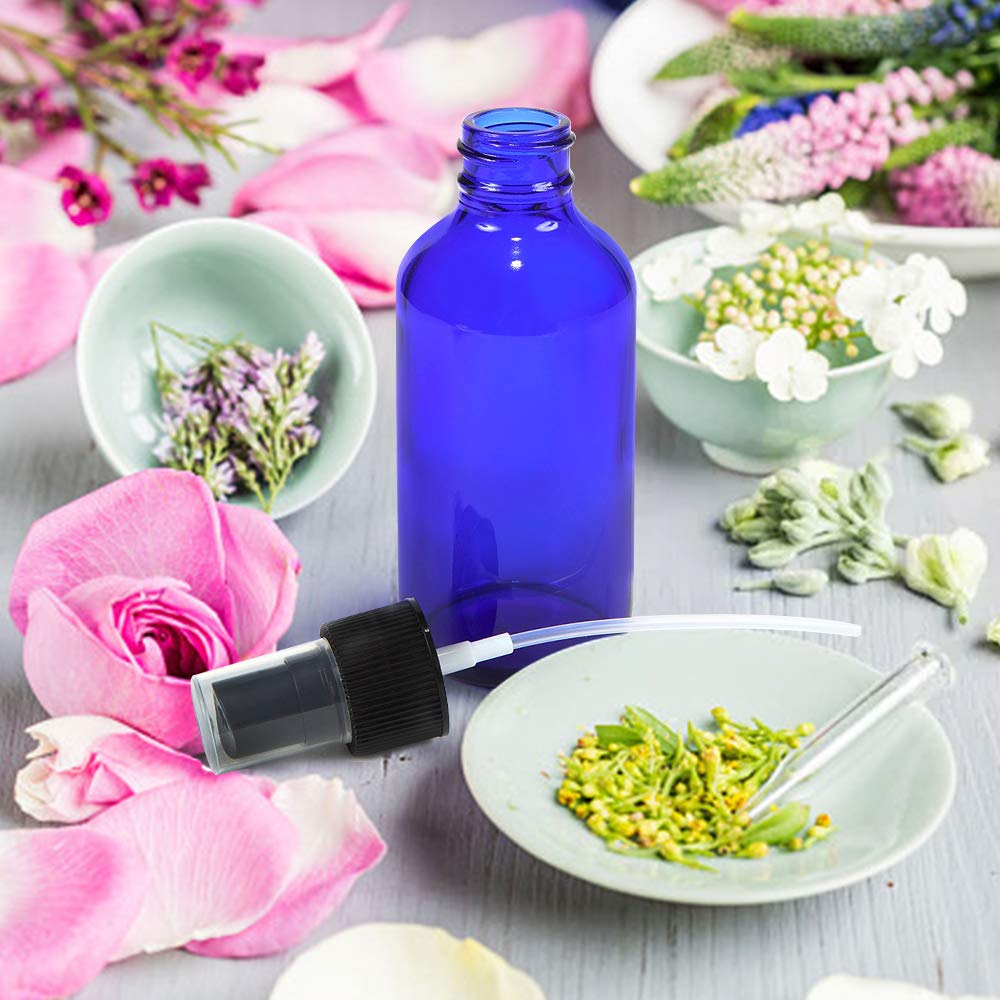 Spray Bottle, Wedama 2oz Fine Mist Glass Spray Bottle, Little Refillable Liquid Containers for Watering Flowers Cleaning(16 Pack, Blue) : Beauty