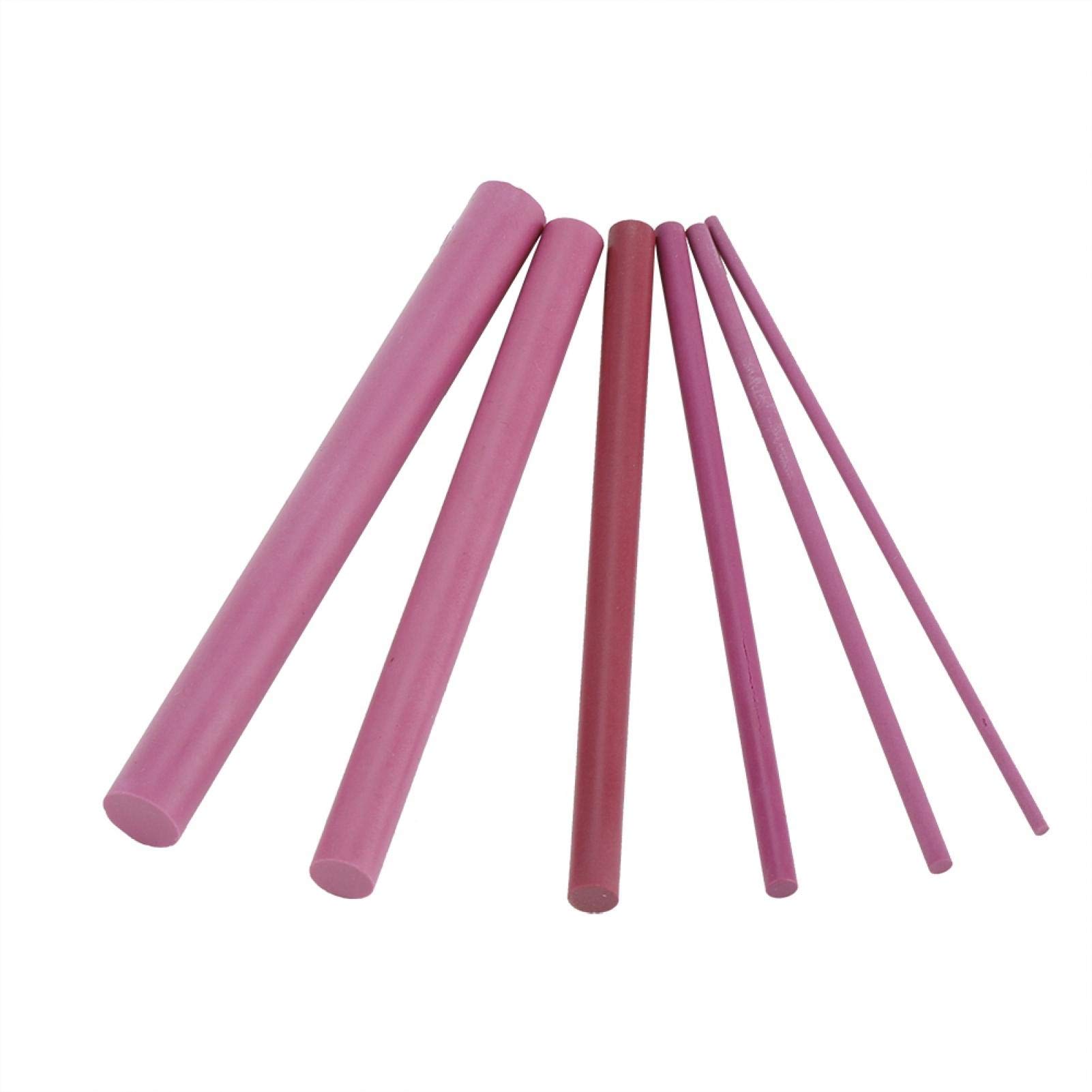 Annadue Sharpening Stones 3000 Grits Ruby portable and lightweight round wood type