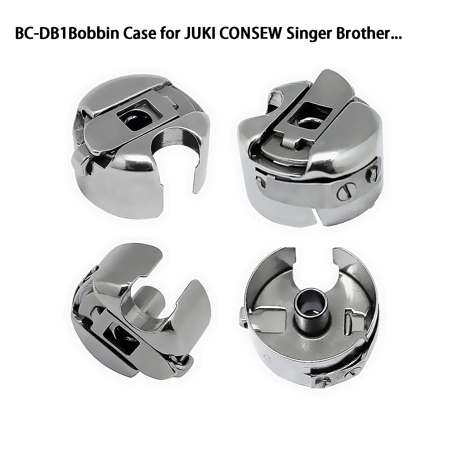 Fbshicung 19PCS Industrial Sewing Machine Presser Foot Set and Bobbin Case fit for JUKI DDL-5550 DDL-5600 DDL-8300 DDL-8500 Singer 188K 191D 195K 196K