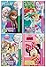 Disney's Characters Magic Pen Painting Activity Books, Set for Girls with ZIPPER BAG. Includes: Sisters Forever Frozen, Princess Happily Ever After and Enchanted Stable, Minnie Moments coloring books.