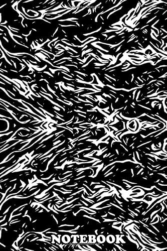 Notebook: Vintage Psychedelic Graffiti Symmetry Art Abstract In B , Journal for Writing, College Ruled Size 6" x 9", 110 Pages Paperback – December 26, 2019