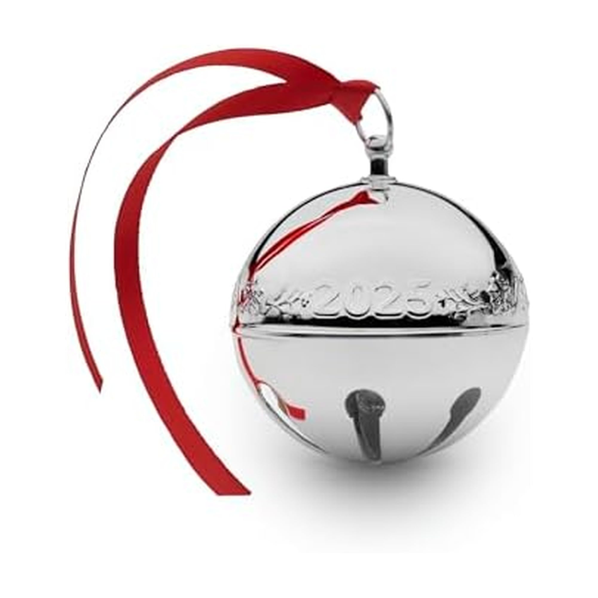 Wallace 2025 Silver Plated Sleigh Bell Ornament 55th Edition Image