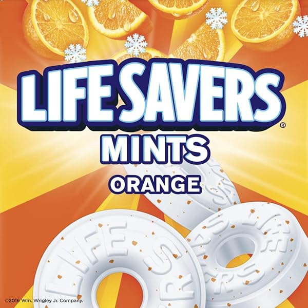 LIFESAVERS ORANGE MINTS 6.25OZ BAG – 2 PACK