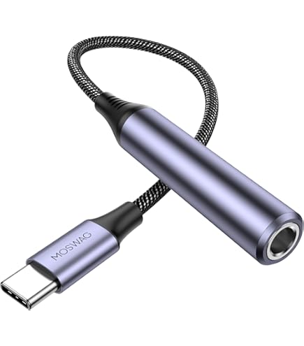 Amazon.com: MOSWAG USB to 1/4 Jack Audio Adapter, USB to 6.35mm