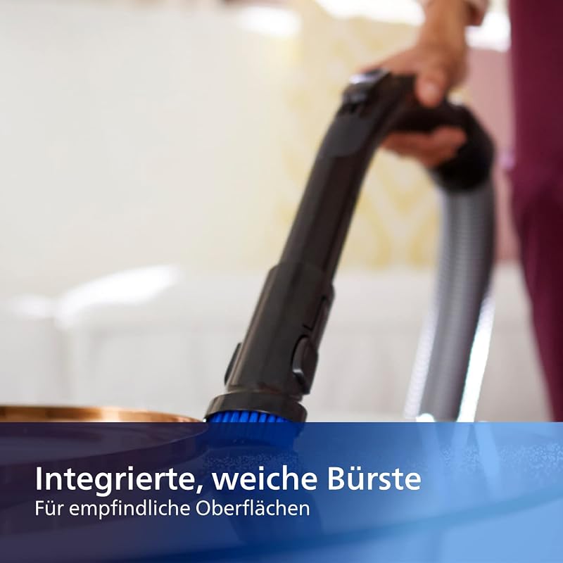 Domestic Appliances FC9729/09 beutelloser Staubsauger PowerPro Expert (900 W, 2 L Staubvolumen, integriertes Zubehör) rot — Foto 6 von 8