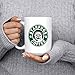Artisan Owl Starpugs Mug Large 15 oz Double-Sided Tea and Coffee Cup - Funny Pug Dog Lover Gift, Microwave & Dishwasher Safe