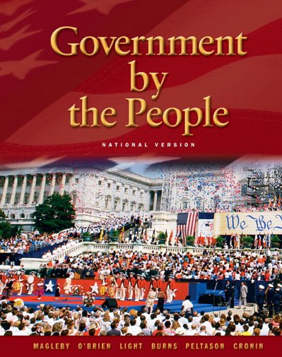 Government By The People - National Version (21st Edition)