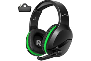 Wireless Gaming Headset for Xbox Series X|S, Xbox One, PS5, PC, Mac, Nintendo Switch, Bluetooth Over Ear Gaming Headphones wi