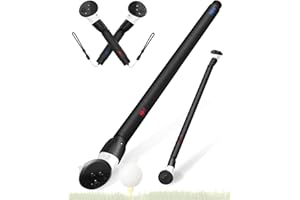 Colelulu 5-in-1 VR Sticks Gorilla Tag Long Arms for Meta Quest 3, Golf Club Attachment Beat Saber Handles Baseball and Cricket Bat Accessories for Quest 3 Controller, Meet All VR Games Needs (Black)
