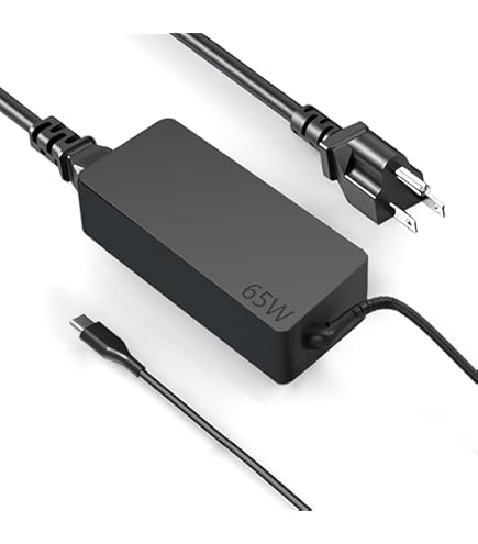Amazon.com: 65W USB C Laptop Charger Compatible with HP Lenovo
