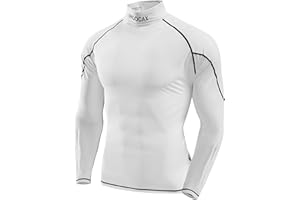 UNGOCAX Hockey Shirt with Neck Guard for Mens and Boys