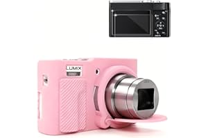 Frevyve Case for Panasonic LUMIX TZ/ZS99 Point and Shoot Camera Accessories, Soft Silicone Protective Case Sleeve, Anti-Scrat