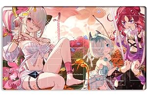 New Mlikemat Playmat Traptrix Girls TCG CCG OCG Trading Card Game Mat with Zones + Free Bag (ZD014-541-A)