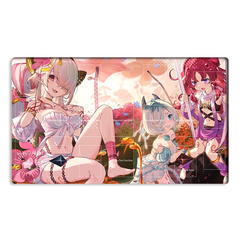 New Mlikemat Playmat Traptrix Girls TCG CCG OCG