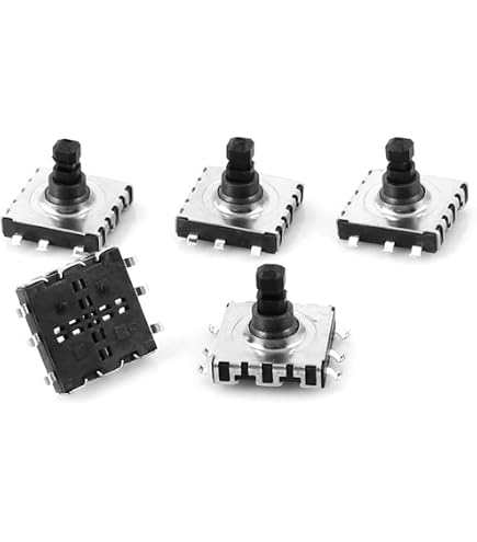 5pcs 10x10mm 6Pin 5 Way Momentary Pushbutton Tactile Switch