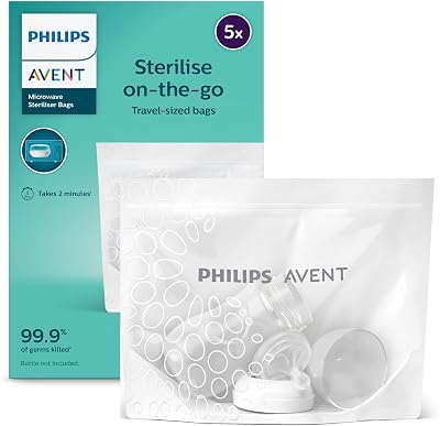 Philips AVENT Microwave Steam Steriliser Bags Pack of 5