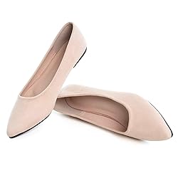 ChaiRong Zhou Casual Flats for Women Soft Suede