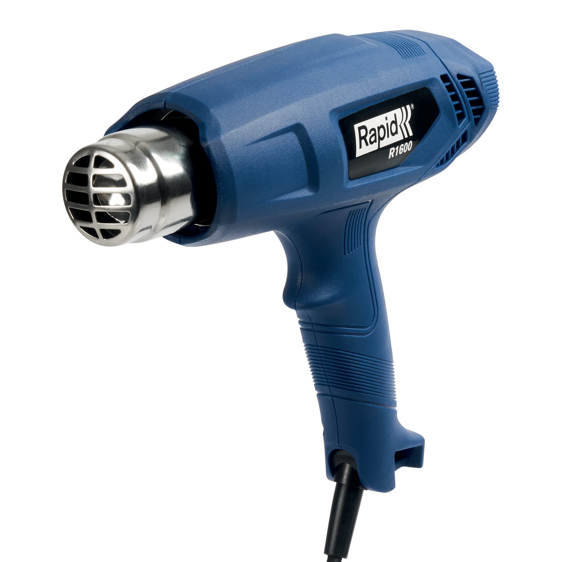 RAPID R1600 Hot Air Gun, Light Weight & Compact DIY Heat Gun, Paint & Sticker Removal, Defrost Freezers, 1600W Heat Gun, 400-550°C Variable Temperature, Overheating Protection (5000702)