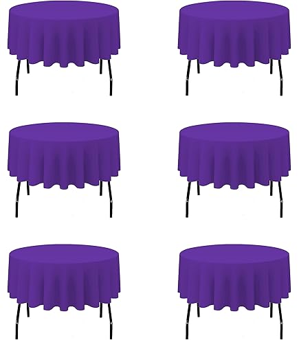 Sancua - Mantel Redondo De 160 Cm, Resistente Al Agua, Lavable, De
