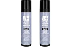Watercolors Intense Color Shampoo, Maintains & Creates Haircolor, 8.5oz, Silver, Pack of 2