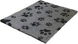 Vet Fleece Vet Bed Original Non-Slip 40x30 Grey Charcoal Paws UK Made view 2
