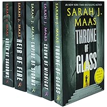 Throne Of Glass Series Collection 5 Books Set By Sarah J. Maas