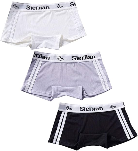 Amazon Co Jp Lvcao ブリーフ ショーツ 3枚セット ボクサー パンツ レディース パンティ 女性 下着 ボックスショーツ 女性用 ボクサーブリーフ レギュラーショーツ スポーツ インナーパンツ トポーツパンツ 服 ファッション小物
