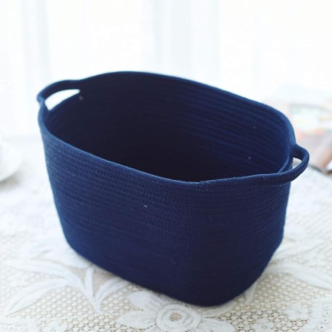 GXFCQKDSZX Cesto de lavandería 2 Piezas Cestas de lavandería de Hilo de