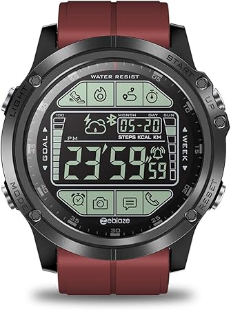 Amazon.com: Zeblaze Vibe 3S Smartwatch, Bluetooth Pedometer ...