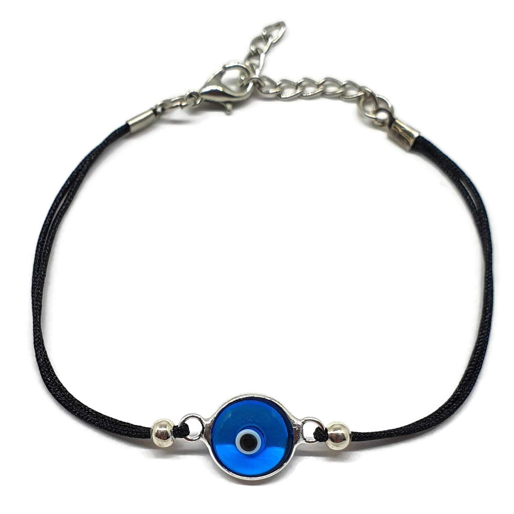 Mystic Jewels by Dalia - Classic Turkish Eye of Good Luck Bracelet for Men and Women, THREAD,