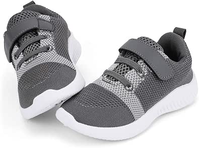 Nerteo Toddler Girl Slip-On Sneakers - Lightweight & Breathable Kids Shoes