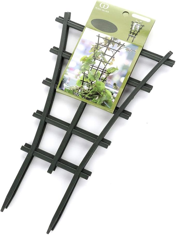 YUIOP Garden Trellis for Climbing Plants, Superimposed