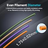 SUNLU PLA Plus Filament 1.75mm Black Toughness 1KG Spool Dimensional Accuracy view 8