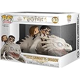 Funko POP! Rides: Harry Potter - Dragon with Harry, Ron &amp; Hermione | Official Fantasy Merch - Collectable Vinyl Figurine for Shelf Display - Birthday Gift Idea for Fans and Collectors