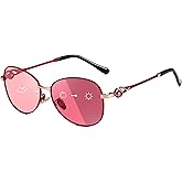 FEISEDY Oval Rhinestone Sunglasses Women Retro Metal Photochromic Sunglasses Classic Vintage UV400 Protection B1119