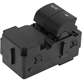 A ABSOPRO 1 AUTO Power Window Switch No.7C3Z14529BA Front Left Driver Side Window Control Switch for Ford E-150 E-250 E-350 2009-2019 Black